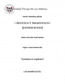 Matemáticas aplicadas. ÁNGULOS Y TRIANGULOS