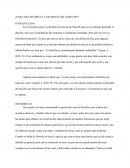 ¿Para que me sirve la filosofía del derecho?