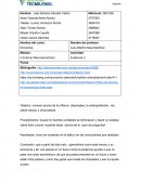 Entorno Macroeconómico Actividad: Evidencia 3