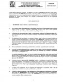 Contrato abierto de servicios de Fumigación