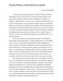 Mann y el don fatal de la creación