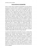 GESTION DE CAPITAL HUMANO. EVALUACION DE DESEMPEÑO