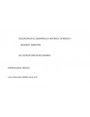 LA EDUCACION EN EL DESARROLLO HISTORICO I