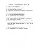 Entrevista a un compositor musical