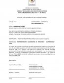 Modelo notificacion Art 291 CGP CITACION PARA DILIGENCIA DE NOTIFICACION PERSONAL