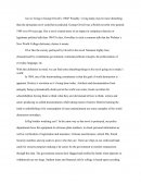 Comparison "1984" and nowadays.