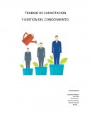 TRABAJO DE CAPACITACION Y GESTION DEL CONOCIMIENTO.