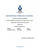 Analisis de la Administracion de la Calidad Total