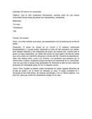 ACTIVIDADES Mi vida en mi comunidad.