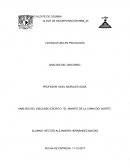 ANÁLISIS DEL DISCURSO ESCRITO: “EL AMANTE DE LA CHINA DEL NORTE”