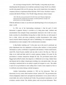 La Comparative "1984" and nowadays.