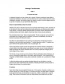 Liderazgo Transformador Etica de la personalidad y ética del carácter