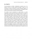 EL PUNTO Y LA LÍNEA SOBRE EL PLANO