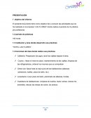 El presente documento tiene como objetivo dar a conocer las actividades que se ha realizado en la empresa “LAS FLORES” donde realice el periodo de mi práctica pre profesional.