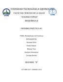 TEMA: Metabolismo de Proteínas