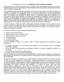 La sociología de la cultura - La teoría de la cultura de las masas