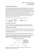 ¿Qué es distribución normal?