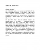 JUEGOS DE ENCHUFADOS