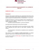 EJERCICIO DE INTERPRETACIÓN DE REQUISITOS DE LA NORMA ISO 30301:2011