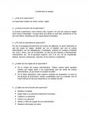 Cuestionario en equipo