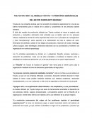 THE TOYOTA WAY: EL MODELO TOYOTA “14 PRINCIPIOS GERENCIALES DEL MAYOR FABRICANTE MUNDIAL”