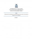 Elaboración de Procedimientos de Control Interno para la prevención y la ocurrencia de fraudes de xxxxxx la Empresa