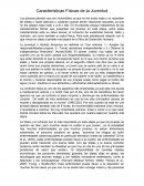 Características Físicas de la juventud