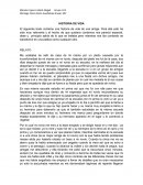 El siguiente texto contiene una historia de vida de una amiga