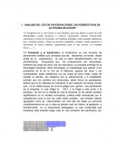 ANÀLISIS DEL CEO DE FACEBOOK DESDE LAS PERSPECTIVAS DE ACTITUDES DE ACKOFF