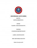 UN Ensayo Nuevo modelo educativo