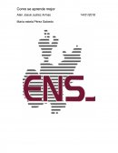 Coomo se aprende mejor ”Mejorar el aprendizaje de nuestros alumnos depende de los cambios que hagamos en nuestro proceso de enseñanza“