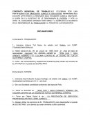 CONTRATO INDIVIDUAL DE TRABAJO QUE CELEBRAN POR UNA PARTE BUFFET DE ABOGADOS GURGUA & ASOCIADOS, REPRESENTADA EN ESTE ACTO POR EL LICENCIADO SAÚL EDUARDO GURGUA SANTIAGO, A QUIEN EN LO SUCESIVO SE LE DENOMINARA EL PATRÓN Y POR LA OTRA EL CIUDADANO ANTON