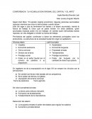 Acumulacion originaria Conferencia: “La acumulacion orginal del capital y el arte”