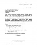 Redacción de Oficio y como es su avance