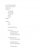 Como se da un Ejemplo archivo en C