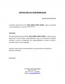 EL NUEVO CERTIFICADO