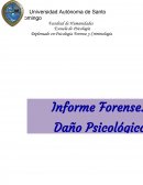 El gran Informe Psicología Forense