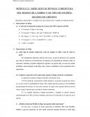 MERCADO DE DIVISAS. COBERTURA DEL RIESGO DE CAMBIO Y DE TIPO DE INTERÉS. SEGURO DE CRÉDITO