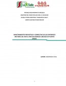 MANTENIMIENTO PREVENTIVO Y CORRECTIVO DE LOS DIFERENTES MOTORES DEL HOTEL VENETUR ORINOCO UBICADO EN PUERTO ORDAZ