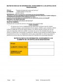 MATRIZ DE RECOJO DE INFORMACIÓN: ACERCAMIENTO A LOS ARTÍCULOS DE INVESTIGACIÓN