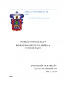 Proyecto fotovoltaico hogar DIMENCIONADO DE UN SISTEMA FOTOVOLTAICO