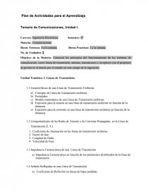 COMO SE DA EL PLAN ACTIVIDADES DE APRENDIZAJE. Página 1