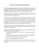 IMPORTANCIA DE TENER UNA BUENA ESTRATEGIA