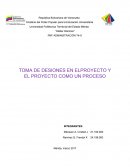 Como es que se da la Toma de decisiones y procesos de un proyecto