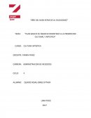 Caso harvard “PLAN BASICO DE NEGOCIO ORIENTADO A LA PROMOCION CULTURAL Y ARTISTICA”