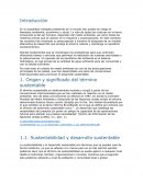 Importancia del desarrollo sustentable