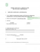 Manual vehículos ESPECIFICACIONES DE LA MONOGRAFIA