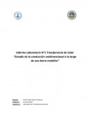 Informe Laboratorio N°1 Transferencia de Calor