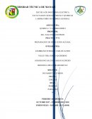 PRACTICA Nº 5: PREPARACION DE DISOLUCION ACUOSA