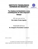 Como se da La cadena de suministro y su contribución en la ingenieria industrial